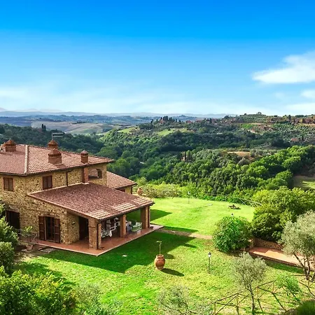Casa Ora D'oro - Panoramic Views / Pool / Private Garden Trequanda