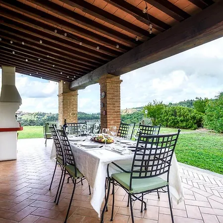 Casa Ora D'oro - Panoramic Views / Pool / Private Garden Villa Trequanda