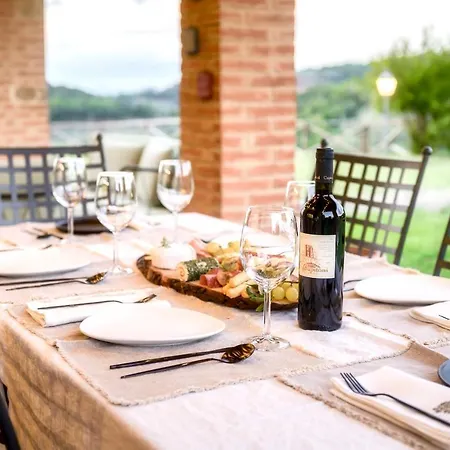 Casa Ora D'oro - Panoramic Views / Pool / Private Garden Villa Trequanda